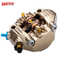 Étrier de frein de moto à double piston KAMTHAI KT-X3 60 mm en alliage d'aluminium CNC pour Yamaha Suzuki Kawasaki Kymco
