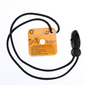 La supervivencia al aire libre de rescate de emergencia señal espejo con Whistler de expedición de exploración aventura SOS - Product Image 5