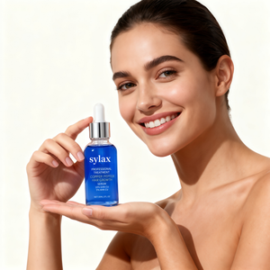Suero para el Crecimiento del Cabello con Logotipo Personalizado, Orgánico, Previene la Caída del Cabello, 5% Ahk-Cu, Péptido de Cobre Ghk-cu, Biotina, Sylax 30 ml - Product Image 1