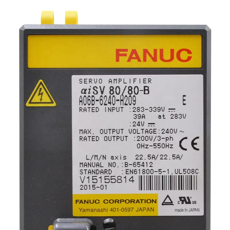 Fanuc A06B-6240-H209 Truyền Động Servo Bộ Khuếch Đại Servo Fanuc Nguyên Bản Kiểm Tra 100%