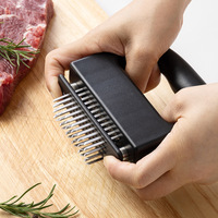 Attendrisseur de viande en plastique écologique avec aiguilles pour attendrir la viande
