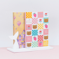 Cuaderno Kawaii A5 de Alta Calidad, Personalizado, Tapa Dura, Diario de Moda, Primera Opción para Estudiantes, Cubierta de Papel Colorida y Moderna