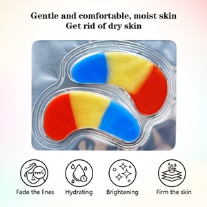 Mascarilla <span class=keywords><strong>de</strong></span> Ojos <span class=keywords><strong>de</strong></span> Cristal <span class=keywords><strong>de</strong></span> 3 Colores Multiacción OEM, Parches <span class=keywords><strong>de</strong></span> Ojos <span class=keywords><strong>de</strong></span> Colágeno con Oro, Rosa y Perla, Etiqueta Privada, Iluminador, Antienvejecimiento, Cuidado <span class=keywords><strong>de</strong></span> la Piel ODM - Product Image 2
