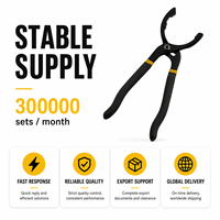 Pince à filtre universelle durable, outil de démontage de filtre à huile pour l'entretien automobile, le garage et le service moteur