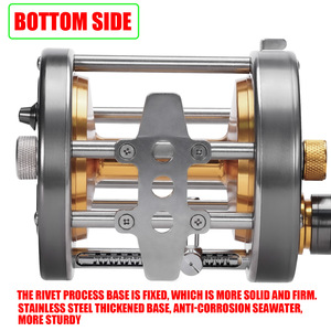 25kg glisser à la traîne tambour <span class=keywords><strong>moulinet</strong></span> de pêche coulée à droite <span class=keywords><strong>moulinet</strong></span> de pêche en haute mer grande capacité de ligne bateau <span class=keywords><strong>moulinet</strong></span> de <span class=keywords><strong>jigging</strong></span> lent - Product Image 5