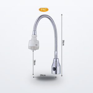 Robinet de lavabo commercial à détection infrarouge automatique, eau chaude et froide, en laiton, à poser sur le comptoir - Product Image 3