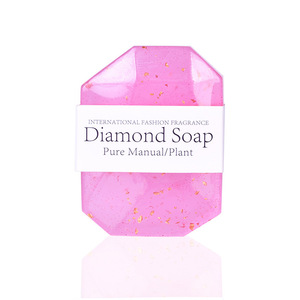 Handmade Kim Cương Xà Phòng Rắn Thanh Với Lá Vàng Làm Sạch Giữ Ẩm Thảo Dược Tinh Dầu Thành Phần - Product Image 3