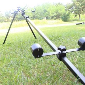 Trípode de aluminio ajustable para caña de pescar, soporte para caña de pescar de carpa, disponible en China - Product Image 5