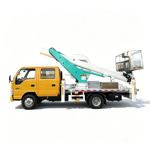 Nouvelle Plateforme Élévatrice Hydraulique Montée sur Camion Diesel 32m à Prix d'Usine, Nacelle de Travail Aérienne OEM - Product Image 1