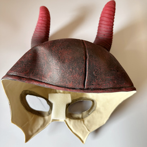 Masque Maleficent en gros, Démon <span class=keywords><strong>de</strong></span> feu, Accessoires <span class=keywords><strong>de</strong></span> costume en cornes <span class=keywords><strong>de</strong></span> bélier noires, Cornes <span class=keywords><strong>de</strong></span> chèvre du diable pour les nouveautés <span class=keywords><strong>de</strong></span> fête d'Halloween - Product Image 6