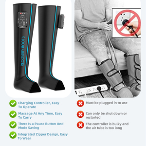 Oem jeu de récupération de chaleur et de compression d'air prêt doctor life para deportista frio terapia salud pneumatics intermitente botas de - Product Image 2
