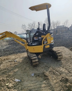 รถขุดขนาดเล็ก Komatsu PC20 มือสอง ได้รับการรับรองมาตรฐาน CE น้ำหนัก 2 ตัน ได้รับการรับรองมาตรฐาน CE และ EPA พร้อมเครื่องยนต์และปั๊มไฮดรอลิก KYB - Product Image 3