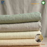 Tela de Lino 100% Natural, Color Sólido, Peso y Ancho Personalizables, para Camisas, Blusas y Vestidos, Venta al Por Mayor