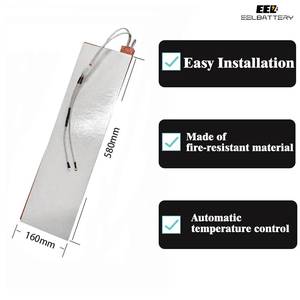 Almohadillas Calefactoras EEL, Caja de Batería de 48V con Juego de Cables de Conexión, Tapetes Calefactores de Silicona Flexible, Elementos Calefactores - Product Image 2