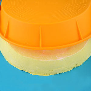 Moldes de silicona de forma redonda al por mayor para pasteles Molde Bizcocho resistente al calor para cocina DIY bandeja para hornear de silicona - Product Image 3