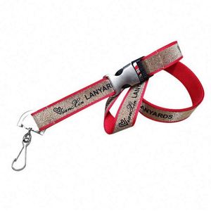 Porte-clés détachable réfléchissant personnalisé imprimé en sérigraphie simple face avec mousqueton - Product Image 5