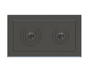 Piastre in <span class=keywords><strong>Ghisa</strong></span> per Stufa a Legna. con Due Fornelli. È possibile modificare la dimensione dell'apertura di cottura - Product Image 1