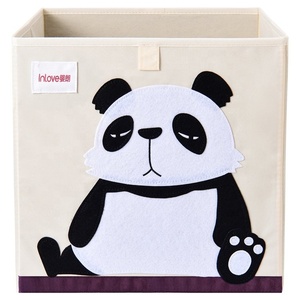 儿童玩具服装和杂物卡通长方形聚丙烯折叠储物收纳器 -- 35升以上环保 - Product Image 4