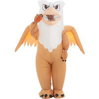 Funtoys-Déguisement de mascotte gonflable aigle griffin pour adulte, animal de dessin animé, Cosplay, pour fête d'Halloween