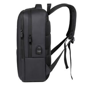 Großer Multifunktionaler Oxford-<span class=keywords><strong>Laptop</strong></span>-Rucksack mit Reißverschluss, USB-Ladeanschluss, Diebstahlschutz, Wasserdicht, Langlebig für Täglichen Geschäftsgebrauch - Product Image 2