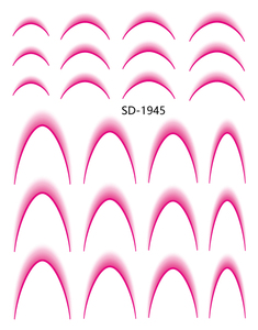 11 couleurs minces ongles français dégradé autocollants 3d autocollants pour ongles - Product Image 3