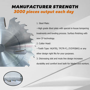 700mm 800mm 900mm 12 pièces alliage Pcd Tct carbure <span class=keywords><strong>lame</strong></span> de scie circulaire pour la coupe du bois en bois - Product Image 5