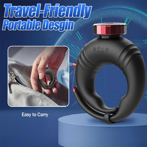 Anillo Vibrador con Control por Aplicación, Anillo de Silicona Ajustable para Parejas, Juguete Sexual para Adultos - Product Image 4