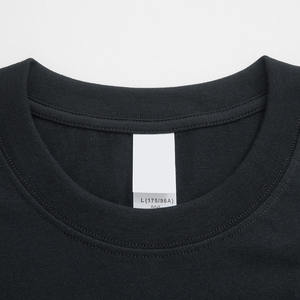 Camiseta de algodón 100% para hombre, venta al por mayor, con logo personalizado, lisa, informal, 180 GSM, transpirable, ecológica, cuello redondo, manga corta. - Product Image 2