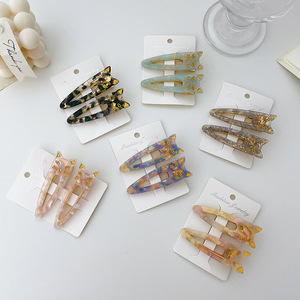 Ensemble mignon cheveux accessoires broche <span class=keywords><strong>Crocodile</strong></span> épingle à cheveux canard Bill poignées Barrettes femmes pinces à cheveux Animal acétate chat <span class=keywords><strong>pince</strong></span> à cheveux pour filles - Product Image 4