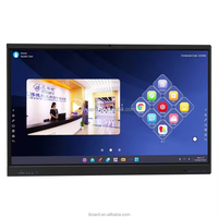 Pizarra Interactiva de 75 Pulgadas con Multitáctil Infrarrojo de 20-50 Puntos y Resolución de 3840x2400 para Educación y Lugar de Trabajo