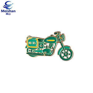 Emblema de la Serie Retro de Oficina de Correos de Meishan, Buzón de Correos de 1928, Insignia Conmemorativa Postal Local de Forma Irregular con Diseño de Bicicleta - Product Image 2