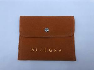 Pandasew biểu tượng tùy chỉnh phong bì nhỏ túi đồ trang sức Snap Nút Đóng cửa sang trọng nhung đồ trang sức <span class=keywords><strong>Pouch</strong></span> w80xh80mm quà tặng bao bì - Product Image 2