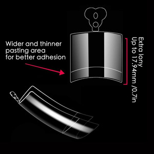 240 Uds puntas <span class=keywords><strong>de</strong></span> <span class=keywords><strong>uñas</strong></span> postizas transparente media cubierta <span class=keywords><strong>de</strong></span> <span class=keywords><strong>uñas</strong></span> <span class=keywords><strong>de</strong></span> los <span class=keywords><strong>pies</strong></span> para pedicura acrílico cuadrado Prensa <span class=keywords><strong>en</strong></span> <span class=keywords><strong>uñas</strong></span> <span class=keywords><strong>de</strong></span> los <span class=keywords><strong>pies</strong></span> para mujeres salones <span class=keywords><strong>de</strong></span> <span class=keywords><strong>uñas</strong></span> DIY - Product Image 4