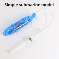 Démonstrateur du principe de flottabilité des modèles de sous-marins - Exploration des conditions de flottaison et de coulée des objets. Collège