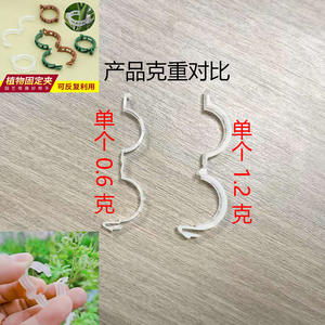 Clips de fixation en plastique durables pour plantes grimpantes, semis, fruits et légumes – Outils de jardinage - Product Image 5