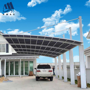 Carport ngoài trời prefab vườn tòa nhà nhôm Polycarbonate xe nơi trú ẩn kim loại nhà để xe tán carport - Product Image 3
