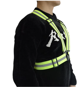 حار بيع تخصيص مرحبا مقابل الأصفر عاكس سترة أمن المرور على الطرق اقتصادية مع شعار مخصص - Product Image 4