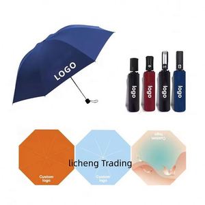 Parapluies pliables portables personnalisés pour adultes et enfants, parfaits pour la pluie, avec impression par sublimation, pour la publicité extérieure, achat en gros à prix réduit - Product Image 2
