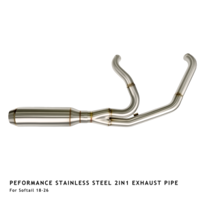 Nuevo Sistema de Escape 2 en 1 de Acero Inoxidable para Motocicleta, para Softail Street Bob Low Rider S/ST <span class=keywords><strong>Fatboy</strong></span> 2018-2026 - Product Image 2