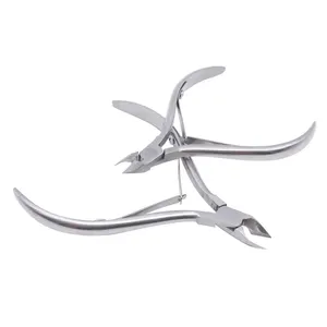 Nagelknipper Vinger Teennagel Trimmer Dode Huid Schaar Cuticle Remover Cutter Tang Manicure Tool Rvs Cuticle Nipper