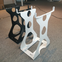Stainless Steel Lift Table Accessories Computer Host Racks Engine Bracket Tower Case CPU Holder for Height Adjustable Desk