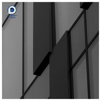 Panneau en aluminium perforé pour la décoration de façades de bâtiments et les systèmes muraux ventilés