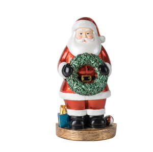 新しいサンタクロース樹脂手芸装飾プリンセス型の雰囲気とシーンの配置のためのホームクリスマス装飾 - Product Image 1