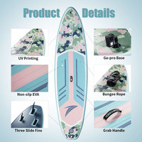 Planche de paddle gonflable TIDETREK 11'6" 35" personnalisable en PVC durable avec accessoires, StandUp Paddleboard, Supboard, Tabla De Padel