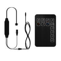 Feican meubles de haute qualité télécommande LED RGB étape fréquence lumière RF gradateur 48W/72W garantie de 2 ans