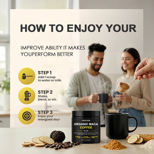 Kopi Herbal Maca Instan Tanpa Gula TK Laris Manis untuk Pria, Meningkatkan Energi dan Durasi Hubungan Intim untuk Dewasa - Product Image 3