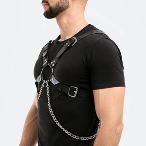 Nuovo Imbracatura Regolabile per Bondage Gay, Cintura Fetish in <span class=keywords><strong>Ecopelle</strong></span> per Uomo, Abbigliamento Gay per Adulti - Product Image 5
