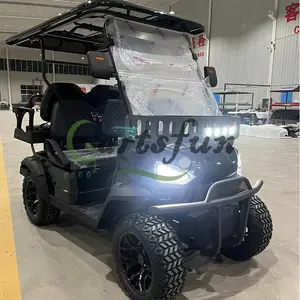 Notizie di fabbrica personalizzazione 2 posti 2 passeggeri elettrico fuoristrada golf cart per i prezzi di vendita