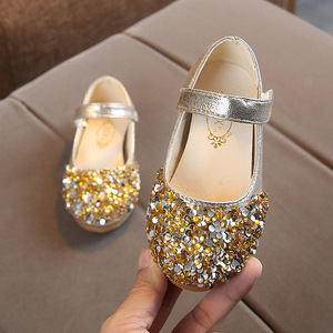 Spring <b>Shoes</b> for Girls, Princess <b>Water</b> Single <b>Shoes</b>, Korean Version, Medium and Small Size, <b>Baby</b> Dance <b>Shoes</b> - Product Image 2