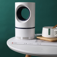 Lampe anti-moustiques électrique silencieuse pour l'intérieur Piège à insectes électronique avec construction en plastique Insectifuge à semi-conducteurs
